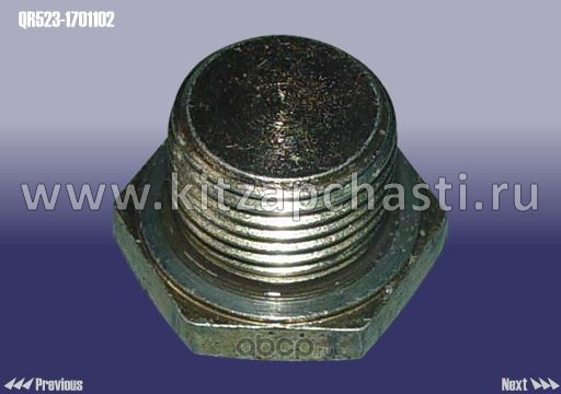 Пробка КПП TENET T4 QR5231701102